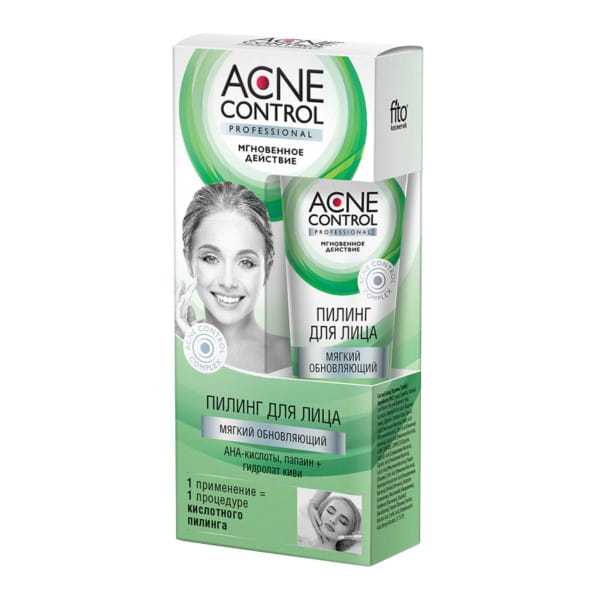 Peeling mit Aha-Säuren 45 ml FITNO ACNE CONTROL - Biogo.de