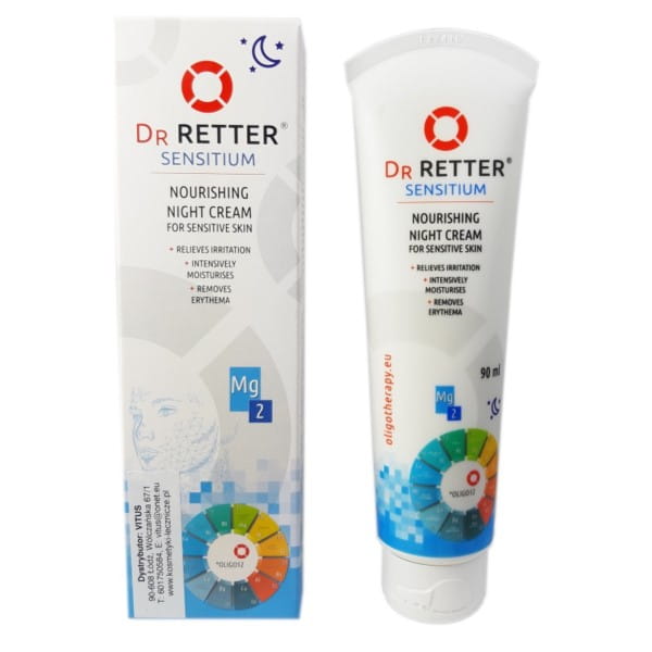 Sensitiv Nachtcreme 90 ml pflegend DR. RETTER - Biogo.de