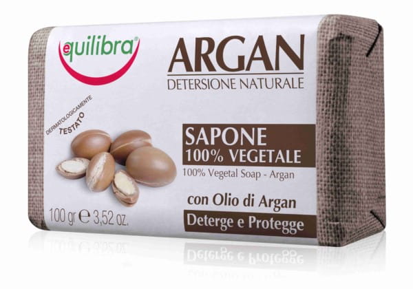 Seife mit Arganöl 100g EQUILIBRA - Biogo.de