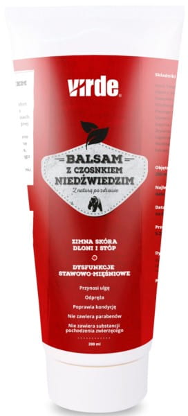 Balsam mit Bärlauch 200ml VIRDE - Biogo.de