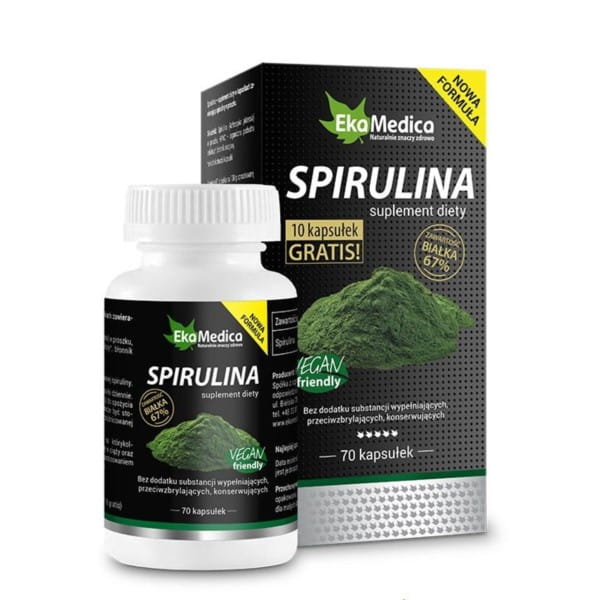 Spirulina 60 Kapseln EKAMEDICA - Biogo.de