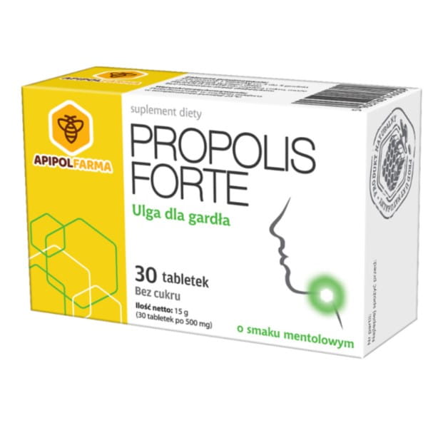 Propolis FORTE Menthol 30 Tab. APIPOL-FARMA - Biogo.de