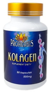 Fischkollagen 90 500 MG Kapsel gesunde Gelenke PROHERBIS - Biogo.de