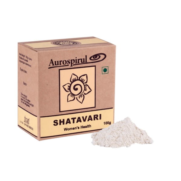 Shatavari 100 g Pulver für Frauen AUROSPIRUL - Biogo.de