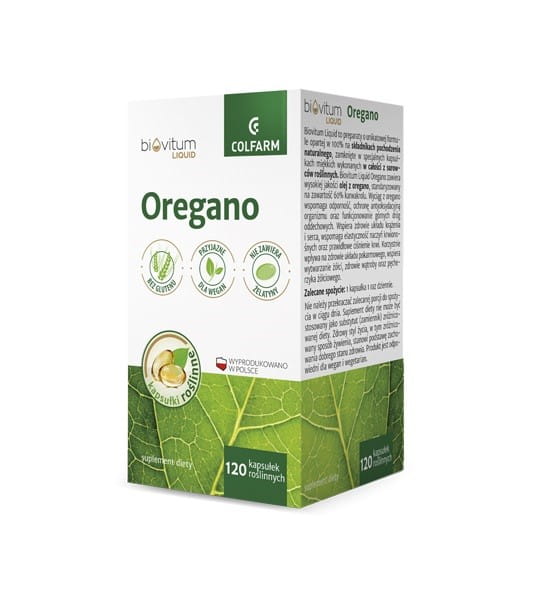 Biovitum flüssiger Oregano 120 Kapseln COLFARM - Biogo.de