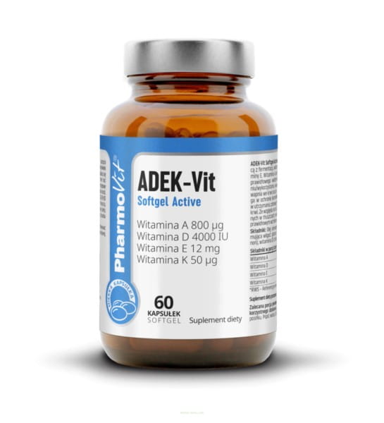 ADEK - vit softgel active 60 PHARMOVIT - Biogo.de