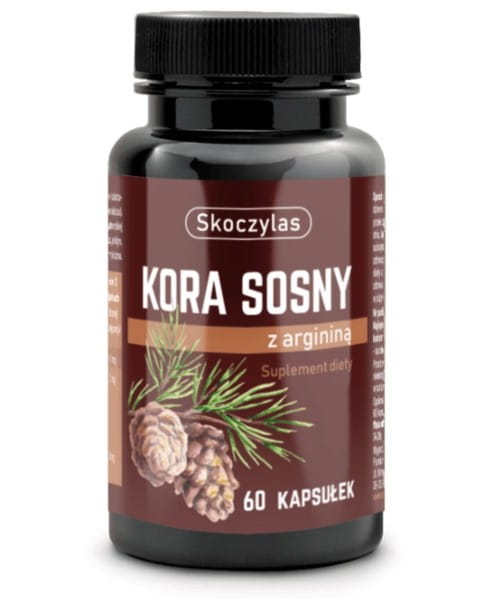 Pinienrinde mit Arginin 60 Kapseln SKOCZYLAS - Biogo.de