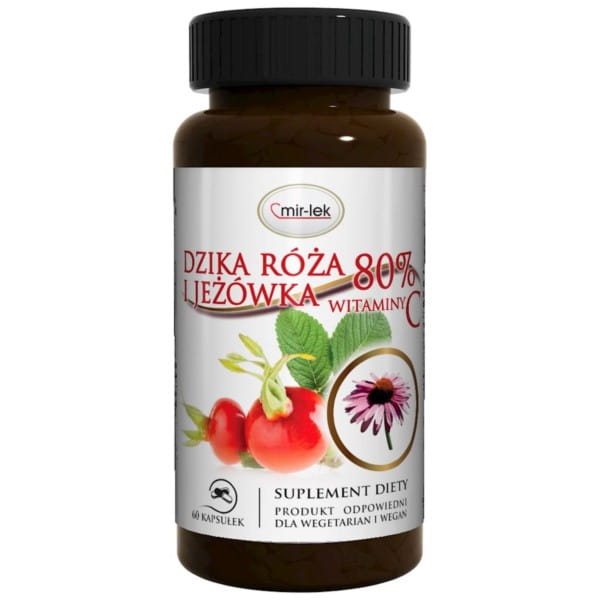 Wildrose 80% und Igel 60 Kps. MIR - LEK - Biogo.de