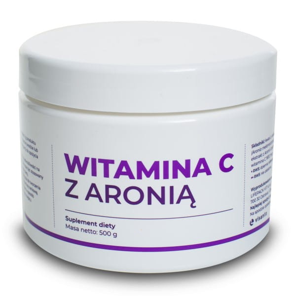 Vitamin C mit Aronia 500 g Resistenz VISANTO - Biogo.de