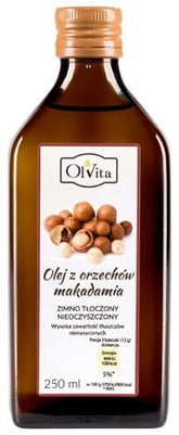 Kaltgepresstes Macadamiaöl 250 ml OLVITA - Biogo.de