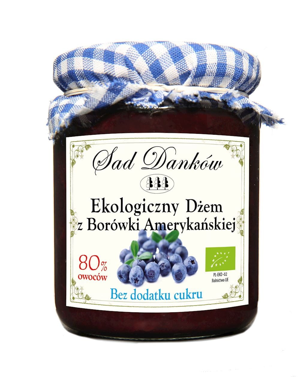 Amerikanische Heidelbeere 80% BIO 260 g - SAD DANKÓW - Biogo.de