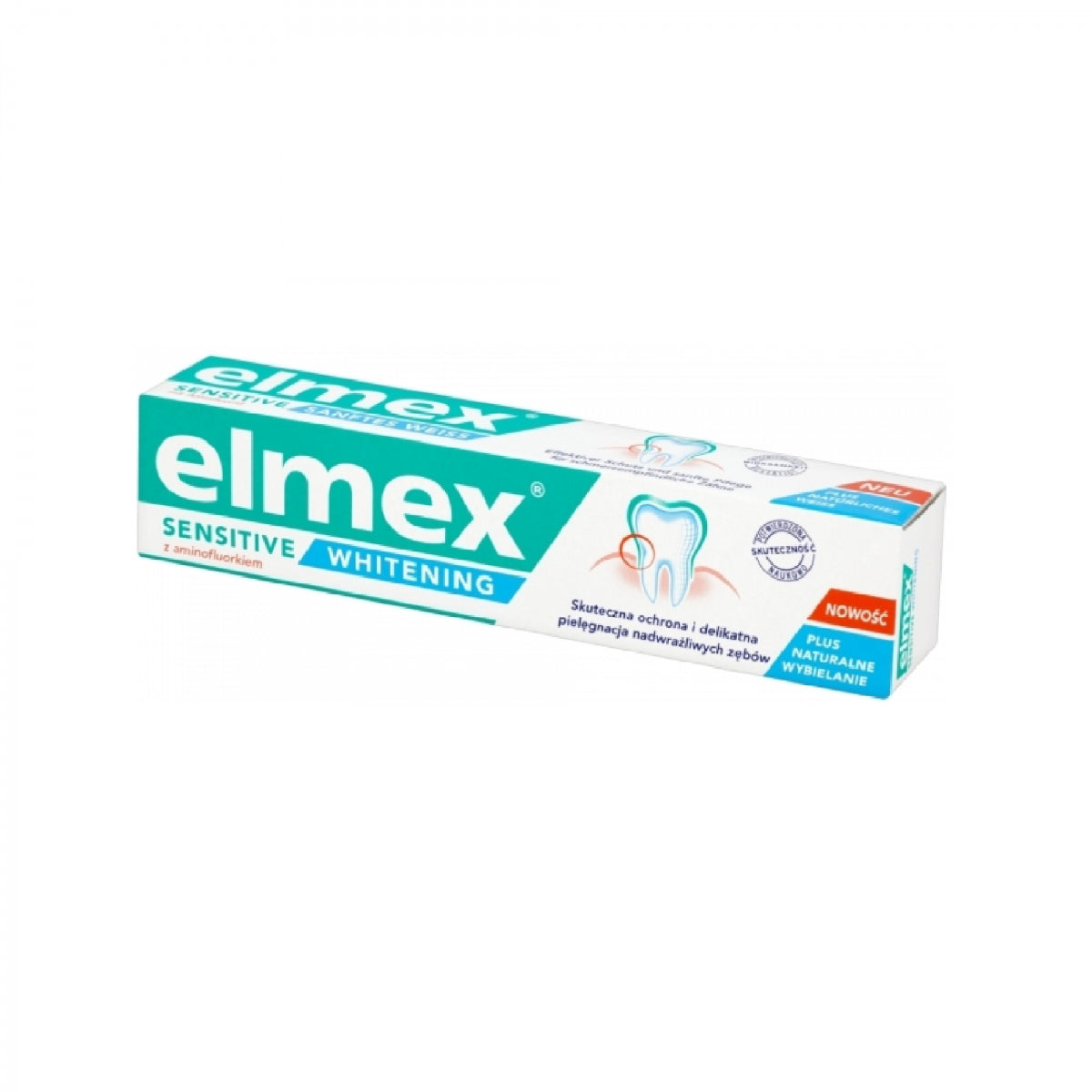 Zahnpasta mit Aminfluorid sensitive 75 ml - Biogo.de