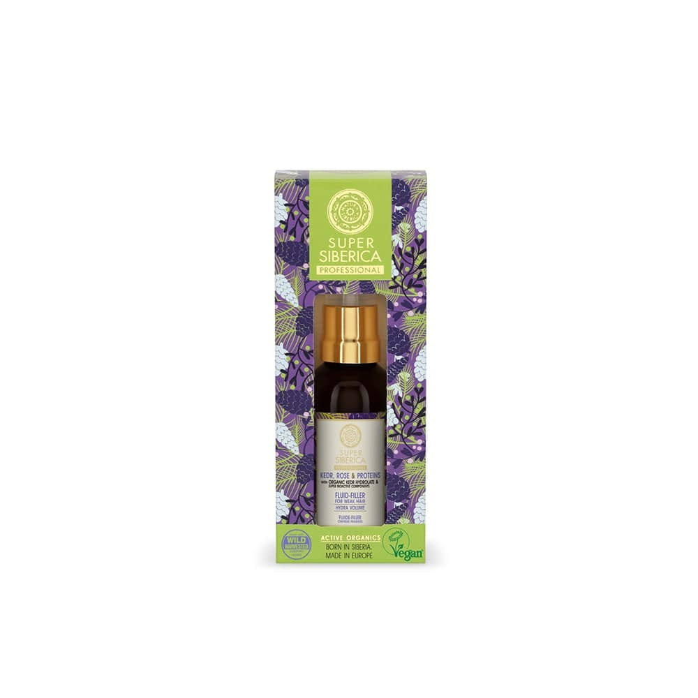 Serum für geschwächtes Haar, Feuchtigkeit und Volumen 50 ml - SIBERICA - Biogo.de