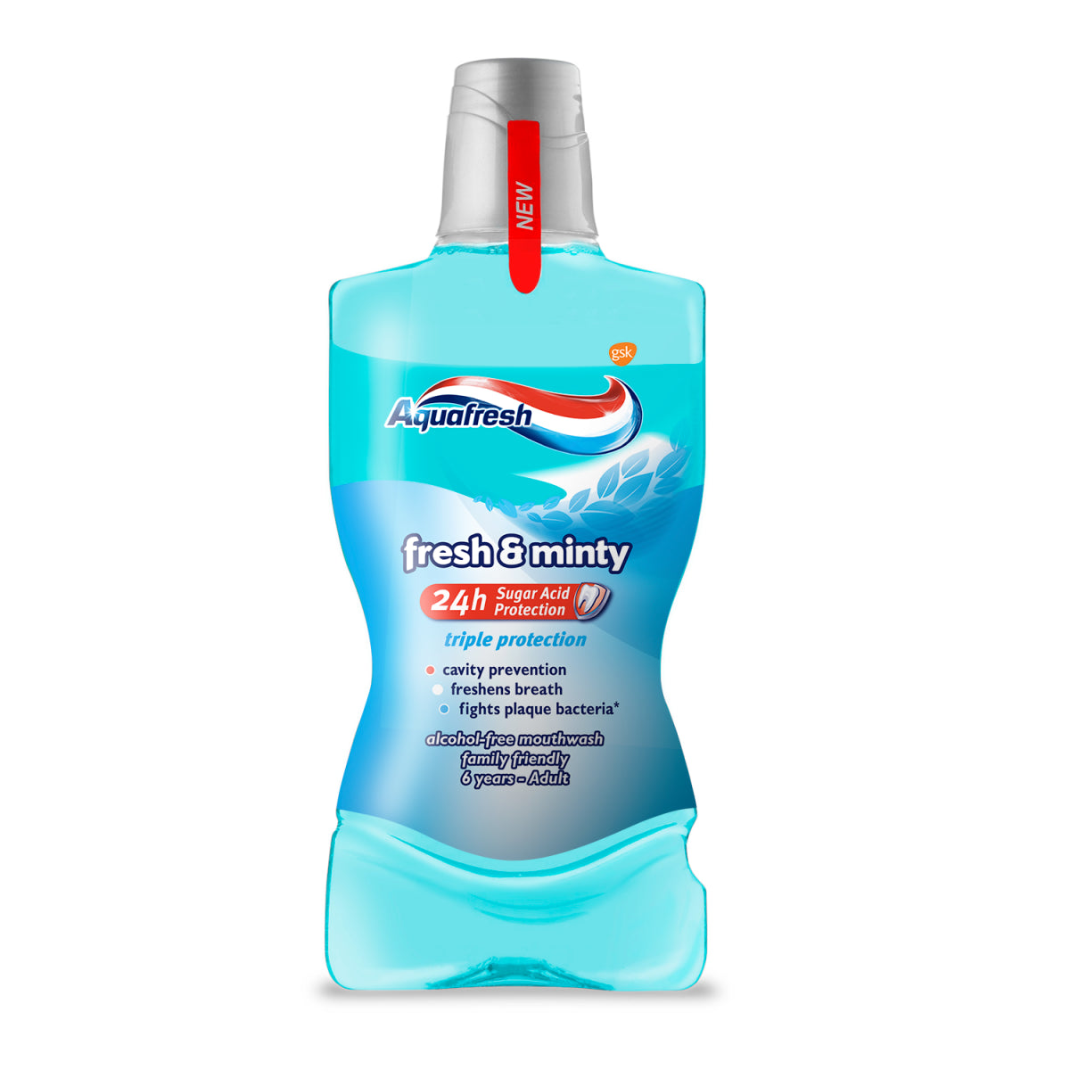 Frisches & minziges Mundwasser 500 ml - AQUAFRESH - Biogo.de