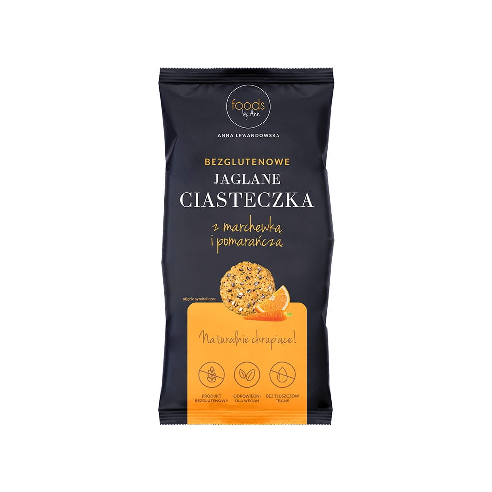 Hirsekekse mit Karotte und Orange 100 g - FOODS BY ANN - Biogo.de