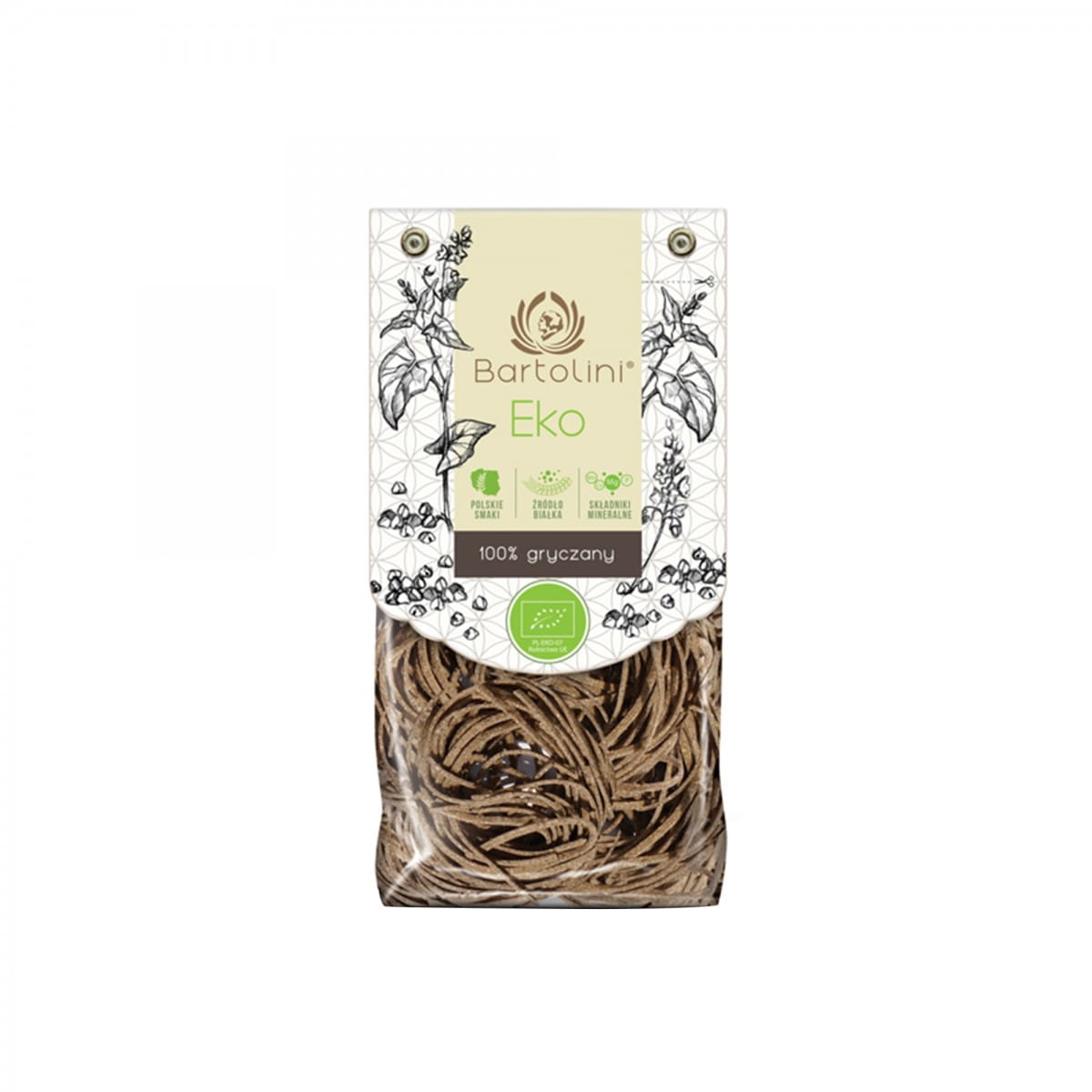 100% Buchweizennudeln BIO 250 g - BARTOLINI - Biogo.de