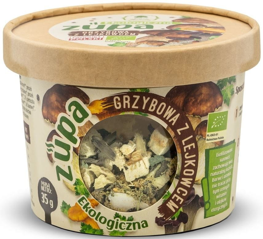 PILZSUPPE MIT HOLZSTURM LYOPHILISIERT BIO 35 g - GESCHENKE DER NATUR - Biogo.de