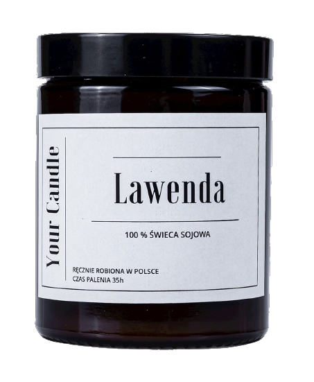 Lavendel Sojakerze 180 ml - IHRE KERZE - Biogo.de