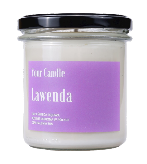 Lavendel Sojakerze 300 ml - IHRE KERZE - Biogo.de