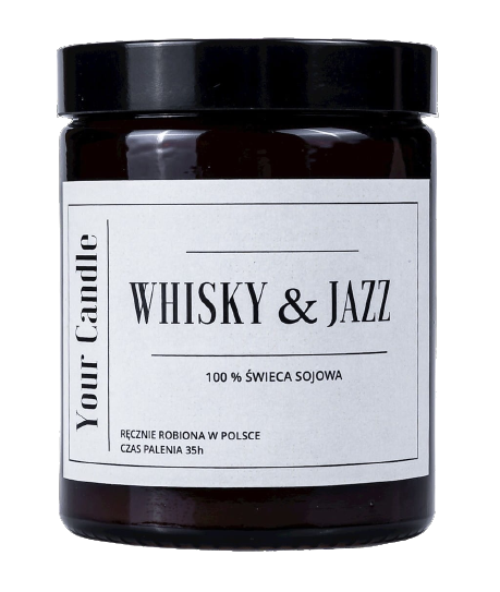 Whisky & Jazz Sojakerze 180 ml - YOUR CANDLE - Biogo.de