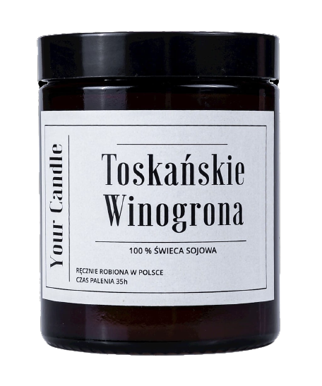 Tuscan Grape Soy Candle 180 ml - IHRE KERZE - Biogo.de