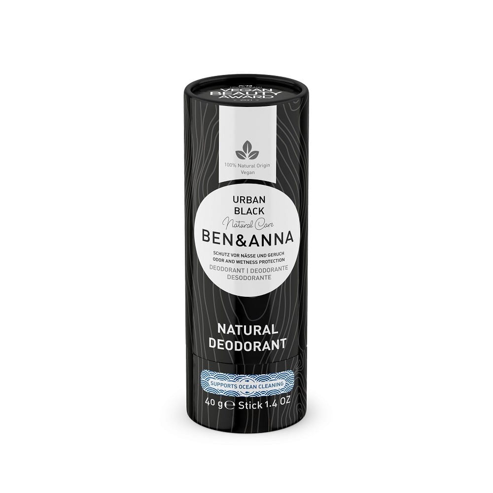 DEODORANT STICK AUF BASIS VON URBAN BLACK ECO Soda 40 g - BEN & ANNA - Biogo.de