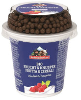 HIMBEERJOGHURT MIT SCHOKOLADENKUGELN BIO 150 g - BERCHTESGADENER LAND - Biogo.de