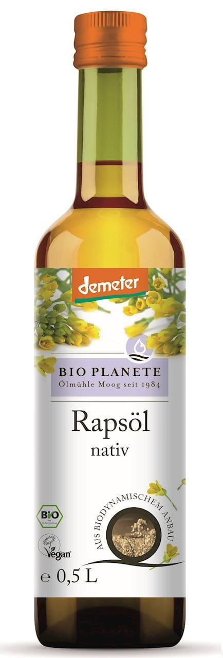KALTGEPRESSTES RAPSÖL DEMETER BIO 500 ml - BIO PLANETE - Biogo.de