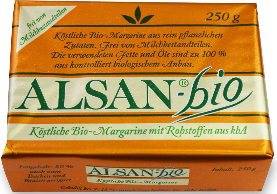 im Angebot MARGARINE BIO 250 g - ALSAN - Biogo.de