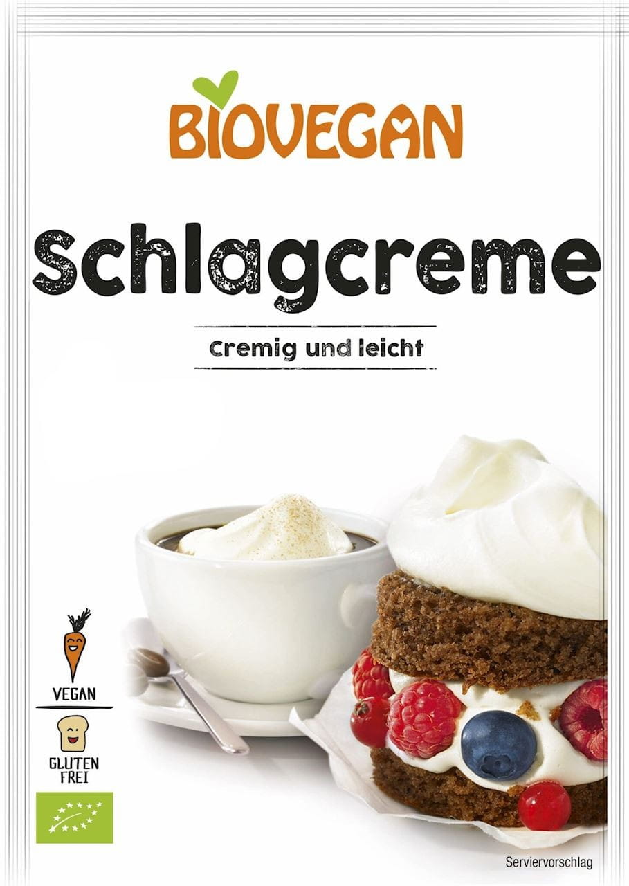 WEISSER CREMEPULVER-ERSATZ VEGAN GLUTENFREI BIO 54 g - BIOVEGAN - Biogo.de