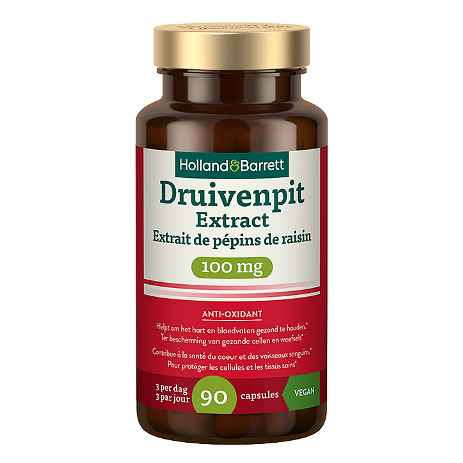 Traubenkernextrakt 100 Kapseln HOLLAND & BARRETT - Biogo.de