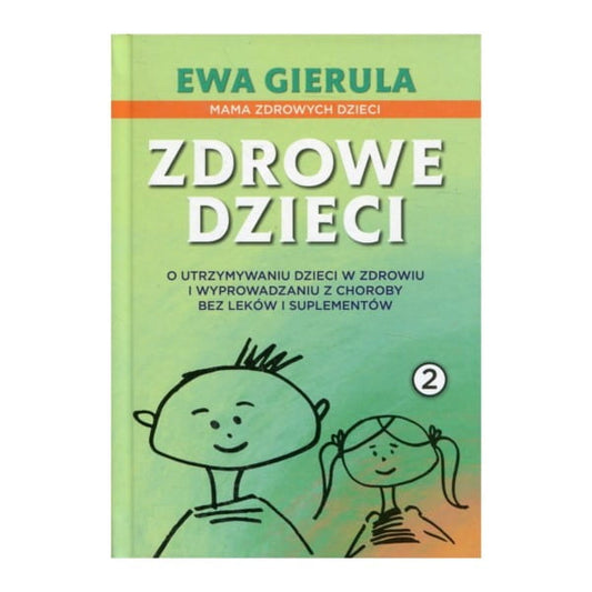 Kinder-Gesundheit Band 2 von Ewa Gierula, VISANTO, zeigt das Buchcover mit Titel und Autor auf weißem Hintergrund