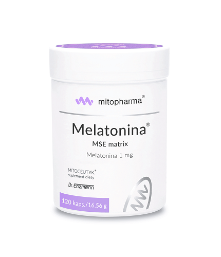 Melatonin 1 mg MSE-Matrix Kapseln von Dr. Enzmann MSE, 120 Stück, Schlafunterstützung, natürliche Nahrungsergänzung
