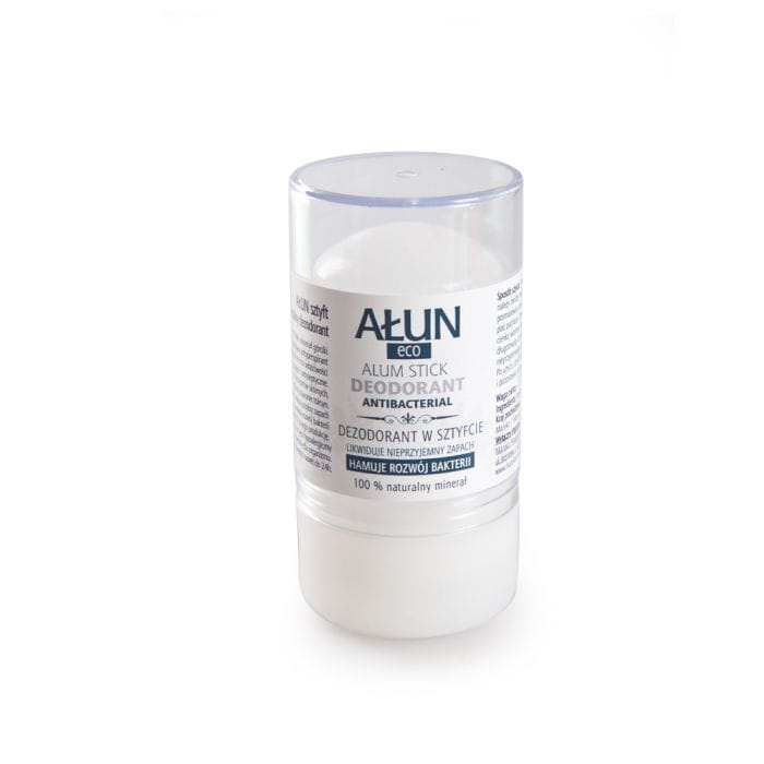 Naturlicher Alaun Eco Deodorant-Stick von NAJMAR, 115 g, mit transparentem Deodorant-Stick und umweltfreundlicher Verpackung.