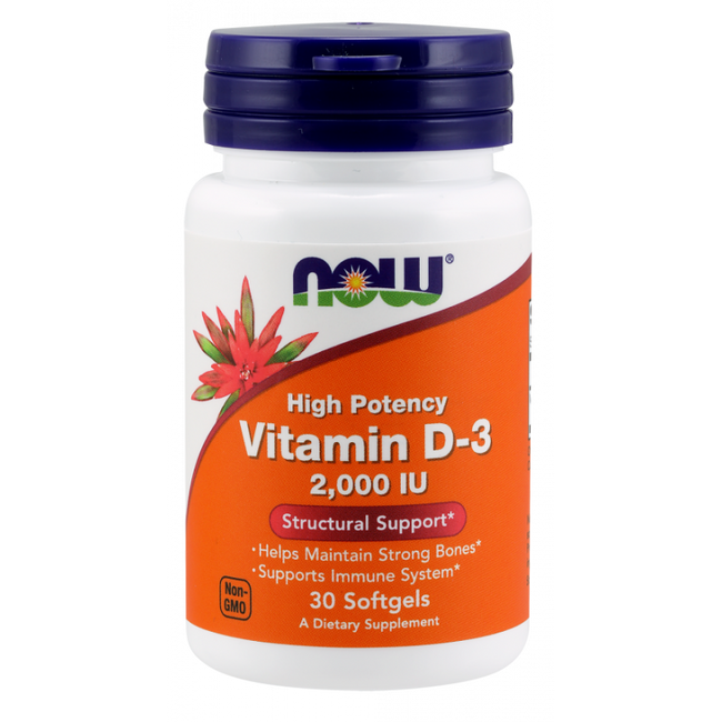 Vitamin D3 2000 IU 50 mcg (30 Kapseln) Main Image