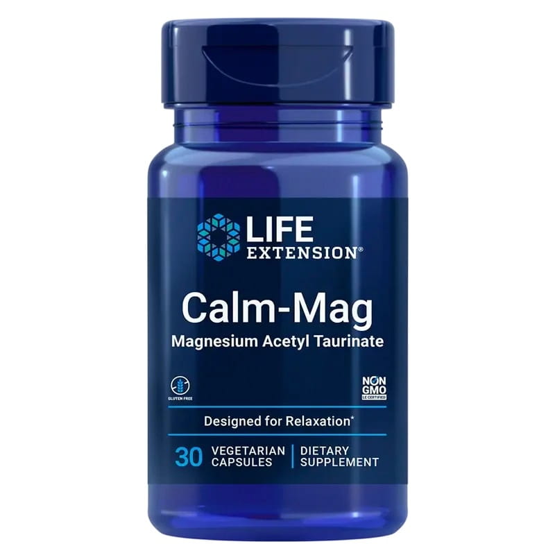 Calm-Mag Magnesium ATA Mg® (30 kapslar). Sekundär produktbild