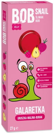 Gelee-Snack Hruška-Malina-Řepa 27g Doplňkový obrázek produktu