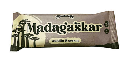 Riegel „Madagaskar“ 40 g Änderungen Änderungen MHD: 09-2026