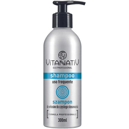Vitanativ Shampoo für den häufigen Gebrauch in 300 ml Flasche, flüssiges Haarpflegeprodukt für tägliche Anwendung