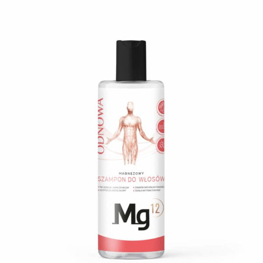 Kraven Paradax Mg12 Renewal Magnesium Haarshampoo in 200 ml Flasche, flüssige Textur und modernes Design sichtbar