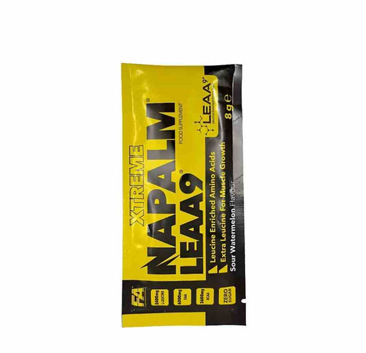 Saure Wassermelone FA NAPALM Leaa9 8 g, energiereicher Snack in praktischer Verpackung, ideal für unterwegs