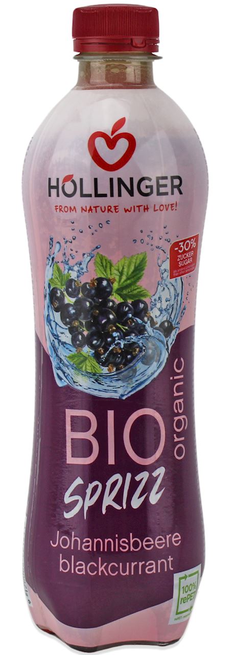 Schwarzes Schlossgetränk von Hollinger, Bio, 30 % weniger Zucker, 500 ml Flasche, dunkles Getränk mit Schloss-Design