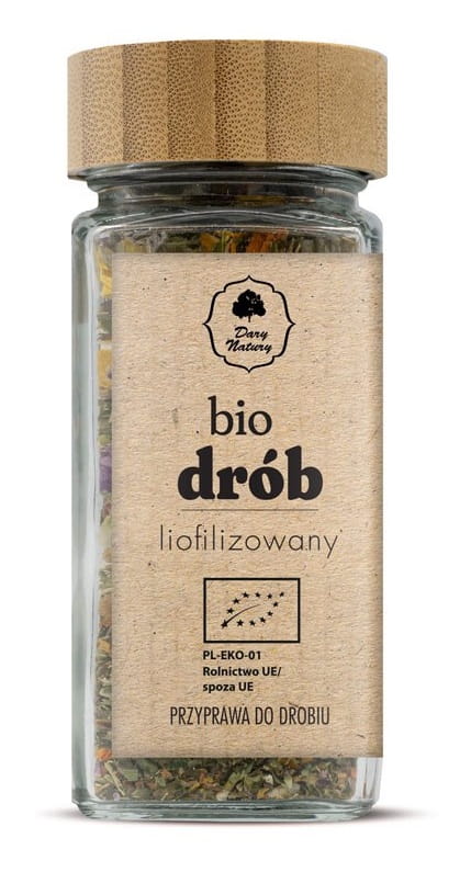 Bio Geflügelgewürz von DARY NATURY, 15 g, mit natürlichen Kräutern und Gewürzen für Geflügelgerichte.