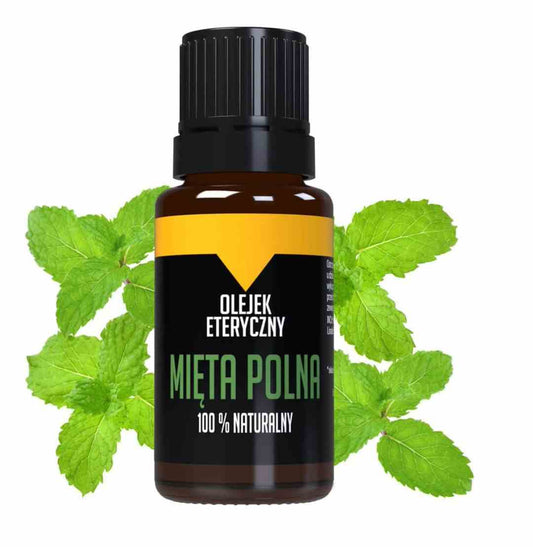 Ätherisches Öl von Bilovit mit Minzduft, 10 ml Flasche, ideal für Aromatherapie und natürliche Pflege, in natürlicher Verpackung