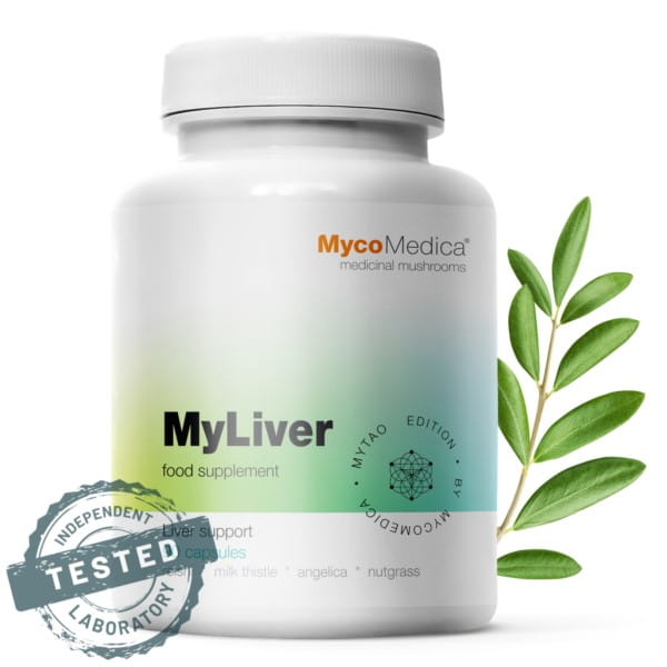 MycoMedica MyLiver 90 Cápsulas o meu fígado Imagem secundária do produto