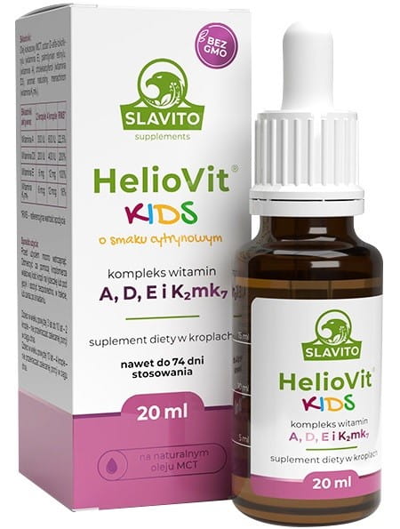 Slavito HelioVit बच्चों का विटामिन ADEK 20 ml दूसरी छवि