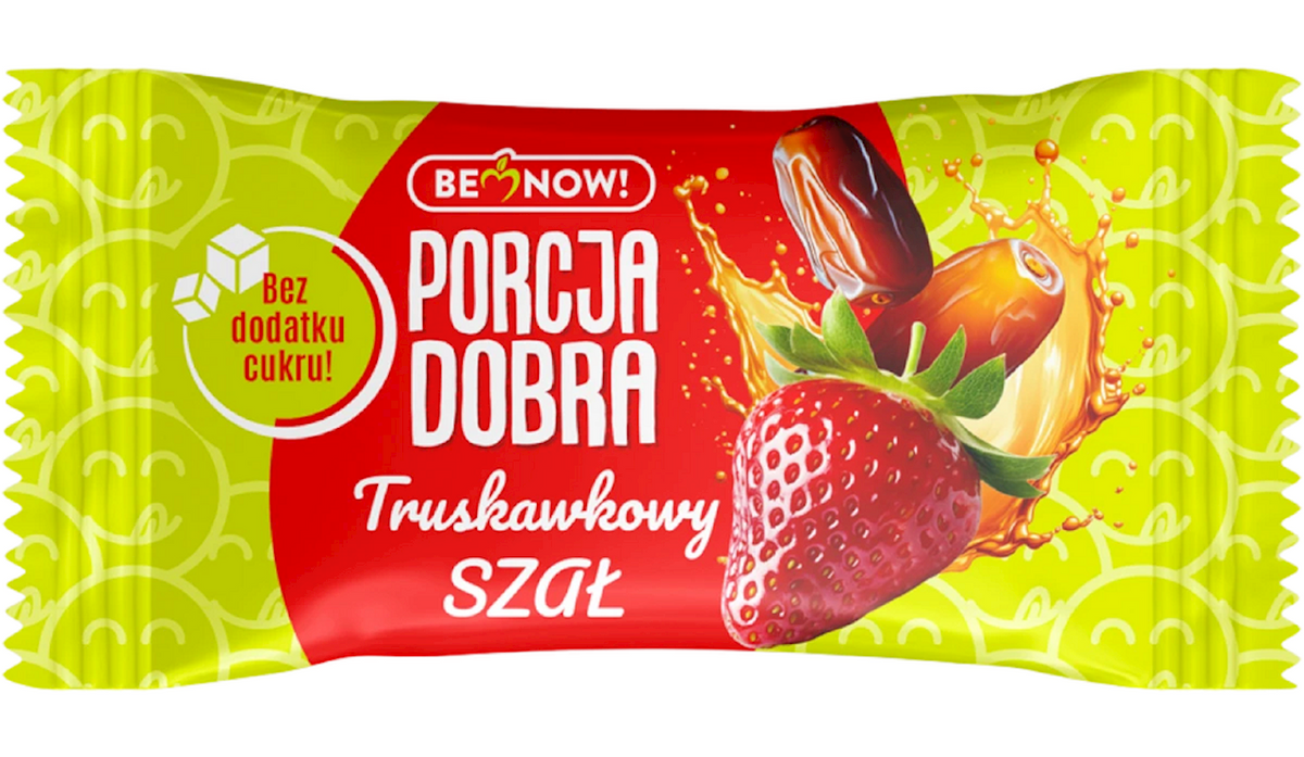 Zuckerfreie Truscomber Süßigkeit von Good Break, Porcja Dobra, in 20 g Verpackung, naturbelassene Fruchtgummis mit Truscomber.
