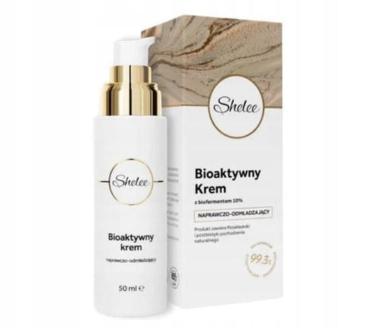 BioGo.PL Shelee Bioaktive Reparatur- und Verjüngungscreme, cremige Textur, für gesunde, gepflegte Haut