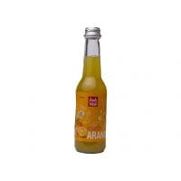 Bio Apfel-Ananas-Limonade von ZEHO in 330 ml Flasche, zeigt die erfrischende, fruchtige Getränkeflasche mit buntem Etikett.