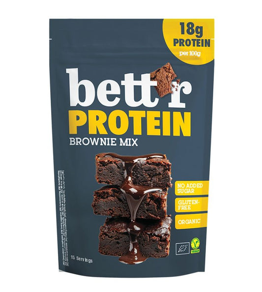 Bio Protein Brunch Blend ohne Zuckerzugabe von BETT'R, cremig und schmackhaft, in 400 g Verpackung, ideal für gesunde Smoothies.